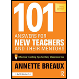 101 Answers for New Teachers and Their Mentors: Effective Teaching Tips for Daily Classroom Use by Annette Breaux - ISBN 9781138856141