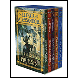 Chronicles of Prydain   Boxed Set 5 Books 11 Edition, by Alexander - ISBN 9781250000934