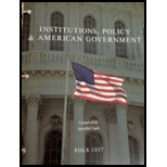 Institutions, Policy and American Government   With Access (Custom)