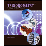 Trigonometry A Circular Function Approach (Custom)