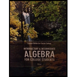 Introductory and Intermediate Algebra