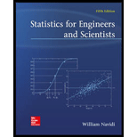 Statistics For Engineers And Scientists 5th Edition (9781259717604 