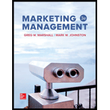 Marketing Management Looseleaf 3RD 19 Edition, by Greg W Marshall - ISBN 9781260157833