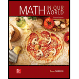 Math in Our World Looseleaf 4TH 19 Edition, by David Sobecki - ISBN 9781260389814