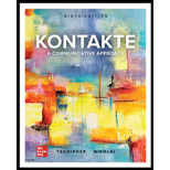 Kontakte: A Communicative Approach (Looseleaf) by Erwin P. Tschirner and Brigitte Nikolai - ISBN 9781260393736