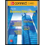 Business Ethics Now   Connect Access 6TH 21 Edition, by Andrew Ghillyer - ISBN 9781260414066
