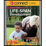 Topical Approach to Life span Development   Connect 10TH 19 Edition, by John W Santrock - ISBN 9781260500370