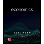 Economics Looseleaf 11TH 20 Edition, by David C Colander - ISBN 9781260506945