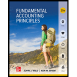Fundamental Accounting Principles Looseleaf 25TH 21 Edition, by John Wild - ISBN 9781260780208