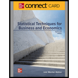 Statistical Techniques in Business and Economics - Connect Access by Douglas Lind, William Marchal and Samuel Wathen - ISBN 9781260788754