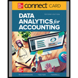 Data Analytics for Accounting   Connect 2ND 21 Edition, by Vernon Richardson Katie Terrell and Ryan Teeter - ISBN 9781260904291