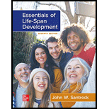 Essentials of Life span Development Looseleaf 7TH 22 Edition, by John W Santrock - ISBN 9781264058891