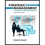 Strategic Management  A Competitive Advantage Approach, Concepts and Cases (Custom Package)