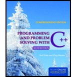 Programming and Problem Solving With C++  With Access