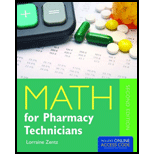 Math for Pharmacy Technicians