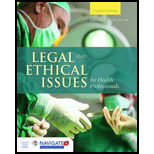 cover of Legal and Ethical Issues for Health Professionals - With Access (4th edition)