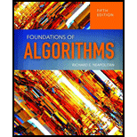 Foundations of Algorithms