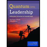Quantum Leadership   With Access 4TH 15 Edition, by Tim Porter OGrady - ISBN 9781284050684