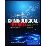 Criminological Theories 2ND 15 Edition, by James F Anderson - ISBN 9781449681876