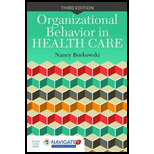 cover of Organizational Behavior In Health Care - With Access (3rd edition)