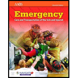 Emergency Care And Transportation Of The Sick And Injured With Access 11th Edition 9781284110524 Textbooks Com