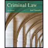 Criminal Law Study Guide