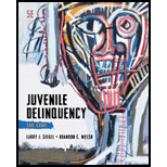 Juvenile Delinquency The Core 5th Edition 9781285067605 Textbooks 