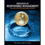 Principles of Responsible Management Glocal Sustainability, Responsibility, and Ethics