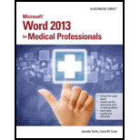 Microsoft Word 2013  for Medical Professionals