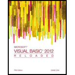 Microsoft Visual Basic 2012  Reloaded