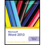 Microsoft Office Word 2013 Intro.