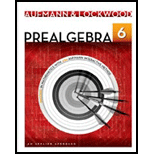 Prealgebra   Student Solution Manual