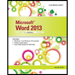 Microsoft Word 2013, Illustrated Intro.