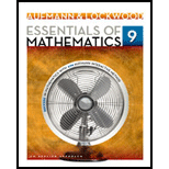 Essentials of Mathematics An Applied Approach With Application  Student Workbook