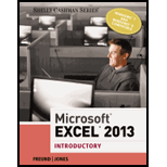 Microsoft Excel 2013 Introductory