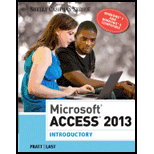 Microsoft Access 2013 Introductory