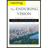 Enduring Vision Volume II Cengage Advantage 8TH 15 Edition, by Paul S Boyer Clifford E Clark and Karen Halttune - ISBN 9781285193403