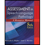 cover of Assessment In Speech-Language Pathology - With Access (5th edition)