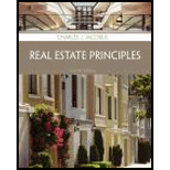 Real Estate Principles 12TH 14 Edition, by Charles J Jacobus - ISBN 9781285420981