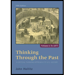 Thinking Through the Past, Volume I