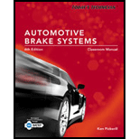 Automotive Brake Systems, Classroom and Shop Manual