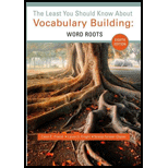 Least You Should Know about Vocabulary Building  Word Roots