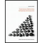 Contemporary Mathematics for Business and Consumers Brief With Access