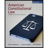 American Constitutional Law Volume I