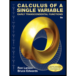 Calculus of a Single Variable Early Transcendental Functions