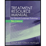 cover of Treatment Resource Manual for Speech Language Pathology - With Access (5th edition)
