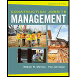 Construction Jobsite Management 4TH 17 Edition, by William R Mincks and Hal Johnston - ISBN 9781305081796