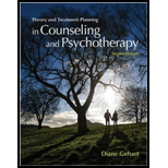 Theory and Treatment Planning in Counseling and Psychotherapy 2ND 16 Edition, by Diane R Gehart - ISBN 9781305089617