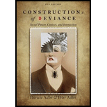 Constructions of Deviance 8TH 16 Edition, by Patricia A Adler - ISBN 9781305093546