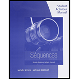 Sequences Student Activities Manual 3rd edition 9781305105645